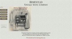 Desktop Screenshot of homesteadstoves.com